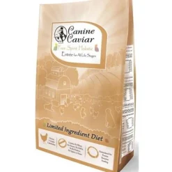 Canine Caviar Free Spirit All Life Stages Chicken & Pearl Millet Dry Dog Food - 4.4 lb Bag