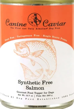 Canine Caviar Synthetic Free and Grain Free Salmon Canned Dog Food - 12.7 oz - Case of 12
