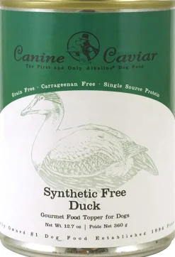 Canine Caviar Synthetic Free and Grain Free Duck Canned Dog Food - 12.7 oz - Case of 12