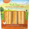 Canine Naturals Hide-Free Chicken Rolls Natural Dog Chews - 7 Inch - 19.4 oz - 5 Count