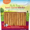 Canine Naturals Hide-Free Beef Rolls Natural Dog Chews- 5 Inch - 14.1 oz - 40 Count