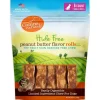 Canine Naturals Hide-Free Peanut Butter Chewy Dog Treats - 7 Inch - 3.8 oz - 21 Count