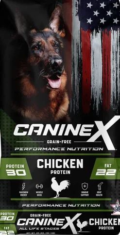 Caninex Canine X Grain-Free Dry Dog Food - Chicken - 40 Lbs