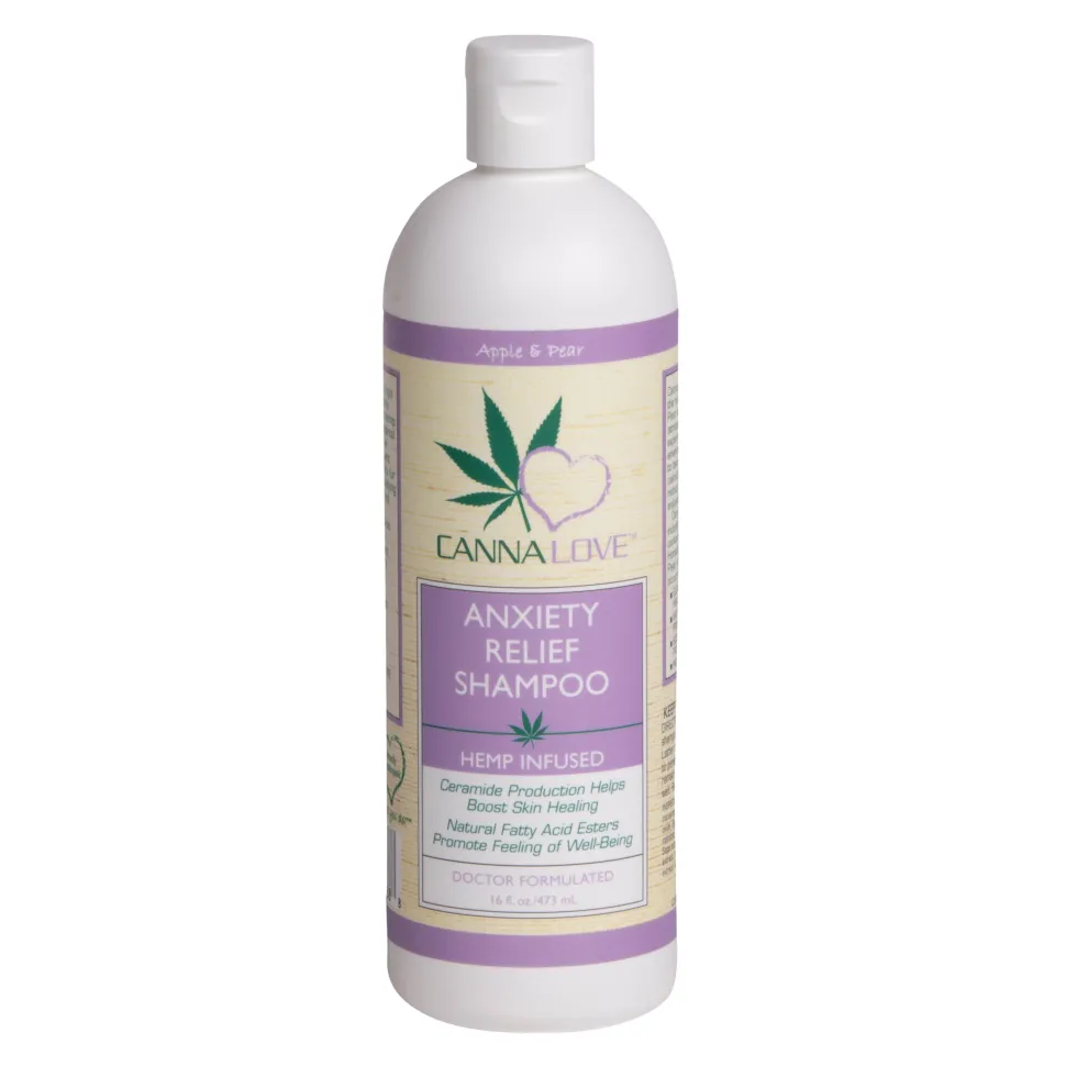 CannaLove Anxiety Relief Hemp Infused Dog Shampoo - 16 fl Oz