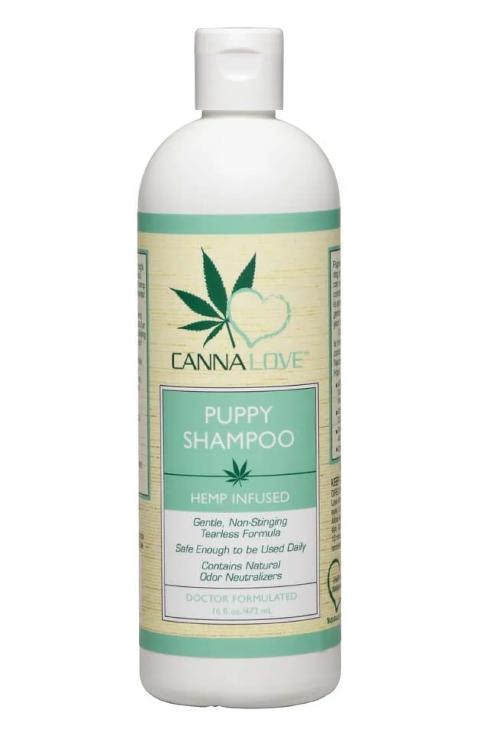 CannaLove Puppy Hemp Infused Dog Shampoo - 16 fl Oz
