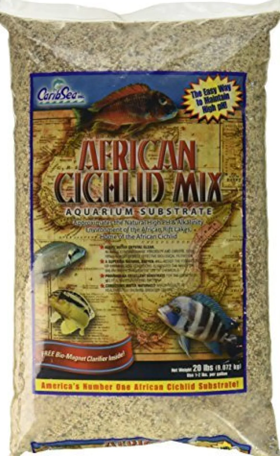 CaribSea African Cichlid Mix Original - 20 lb