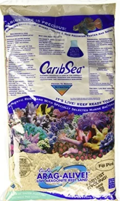 CaribSea Arag-Alive! Fiji Pink - 20 lb - Pack of 2
