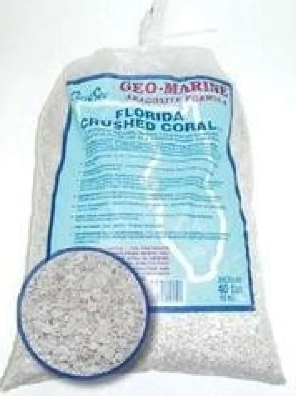 CaribSea Geo-Marine Florida Crushed Coral - 40 lb