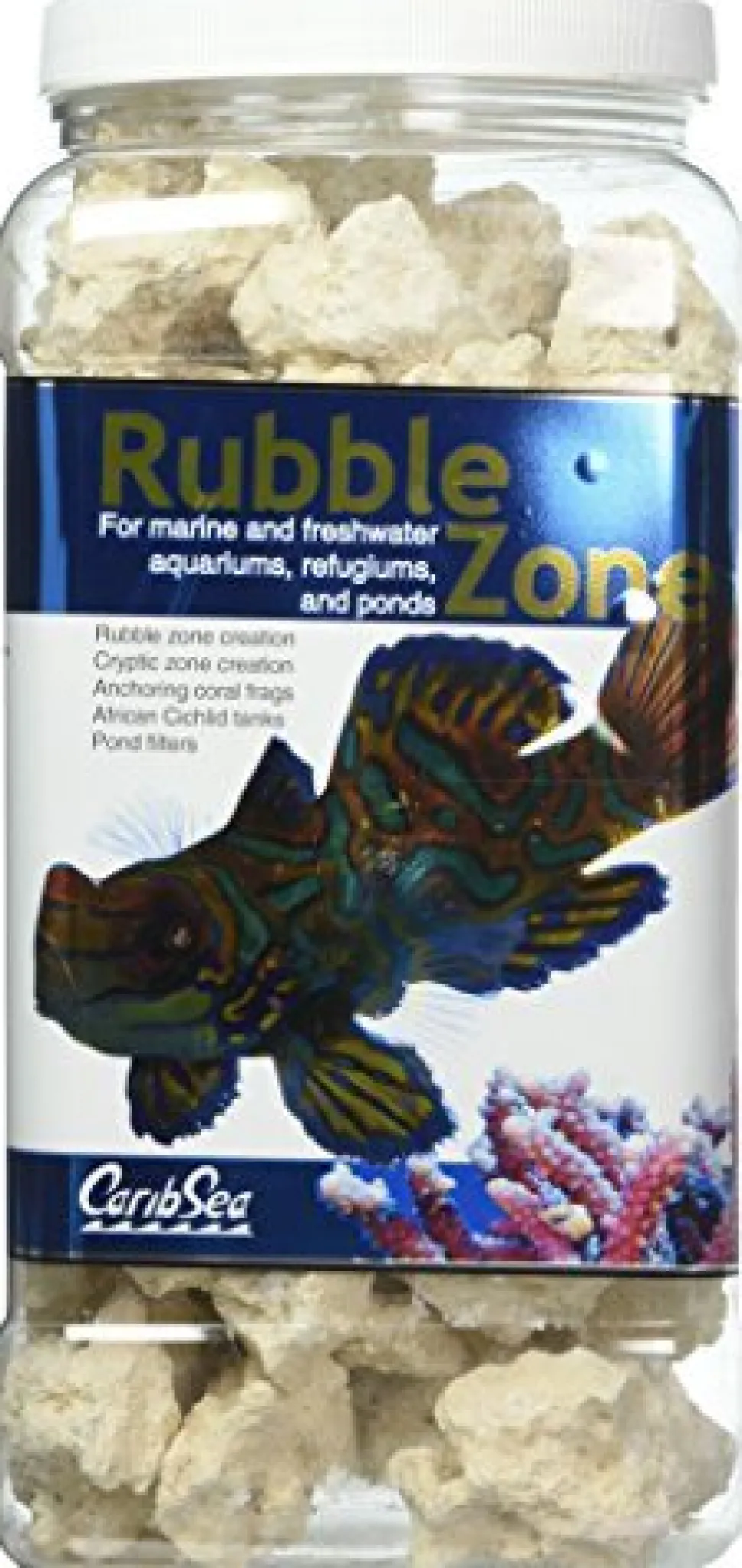 CaribSea Rubble Zone - 1 gal