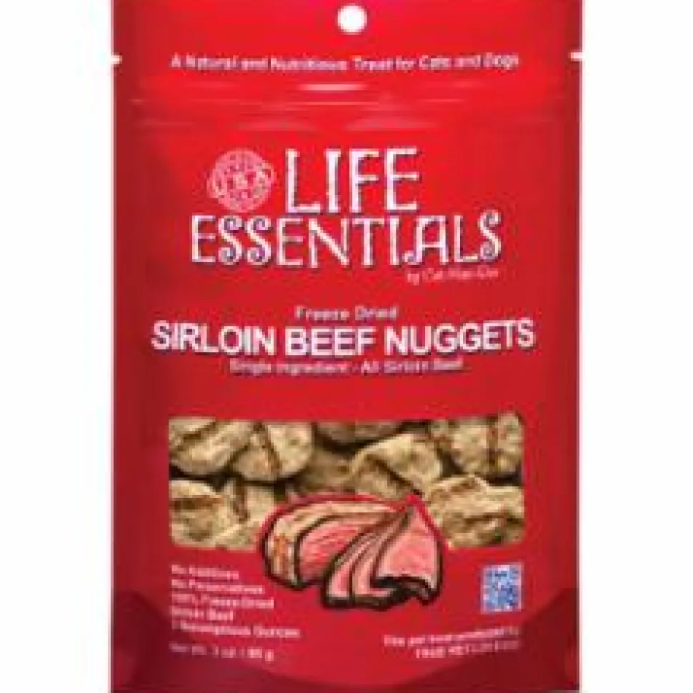 Cat Man Doo Dog and Cat Freeze-Dried Treats Nuggets Beef - 3 Oz