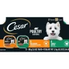 Cesar Canine Cuisine Filets and Poultry Lovers Multi-Pack Wet Dog Food - 3.5 oz - Case of 24