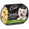 Cesar Simply Crafted Chicken, Carrot, Green Bean Wet Dog Food - 1.3 oz - Case of 10
