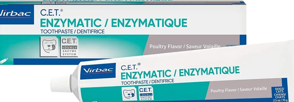 C.E.T. Enzymatic Toothpaste for Dogs & Cats - Poultry - 2.5 Oz - 70 Gm