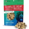 Charlee Bear Grain-Free Meaty Bites Soft and Chewy Dog Treats - Chicken and Blueberry - 2.5 Oz