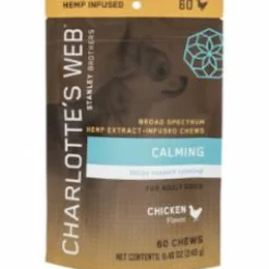 Charlotte's Webb Dog Hemp Calm Chew - 60 Count