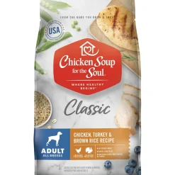 Chicken Soup For The Soul Chicken, Turkey & Brown Rice Adult Recipe Dry Dog Food