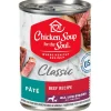 Chicken Soup for the Soul Classic Beef Pate Canned Dog Food - 13 Oz - Case of 12