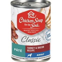 Chicken Soup for the Soul Turkey and Bacon Canned Dog Food - 13 Oz - Case of 12