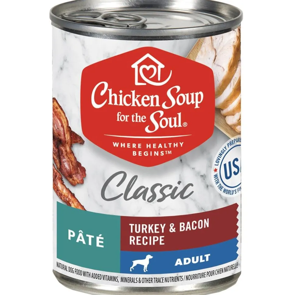 Chicken Soup for the Soul Turkey and Bacon Canned Dog Food - 13 Oz - Case of 12