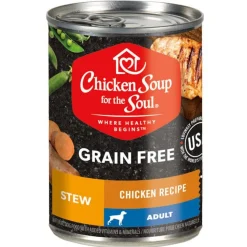 Chicken Soup For The Soul Grain Free Chicken and Duck Stew Canned Dog Food