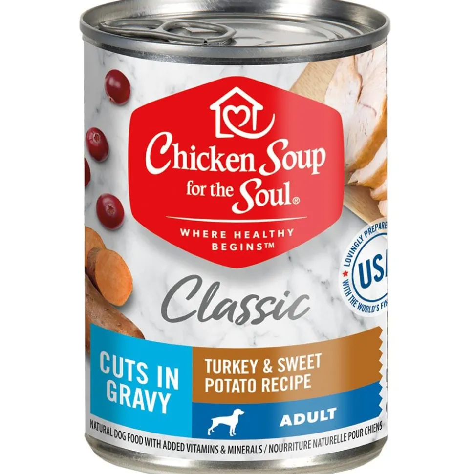 Chicken Soup for the Soul Turkey and Sweet Potato Canned Dog Food - 13 Oz - Case of 12
