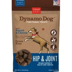 Cloud Star Grain-Free Hip & Joint Soft and Chewy Dog Treats - Bacon & Cheese