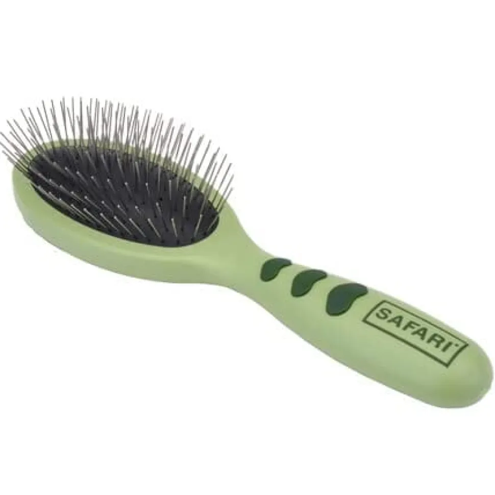 Coastal Safari Wire Pin Brush for Dogs with Long and Short Hair