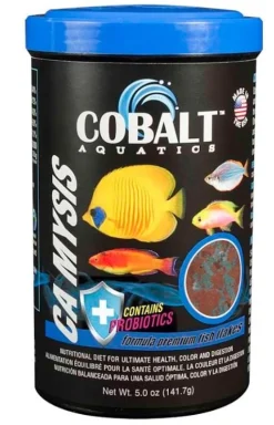Cobalt Aquatics Mysis Flake Formula Fresh and Saltwater Fish Food - 1.2 Oz