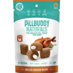 Complete Natural Nutrition Pill Buddys Chicken Dog Treats - 30 ct Bag