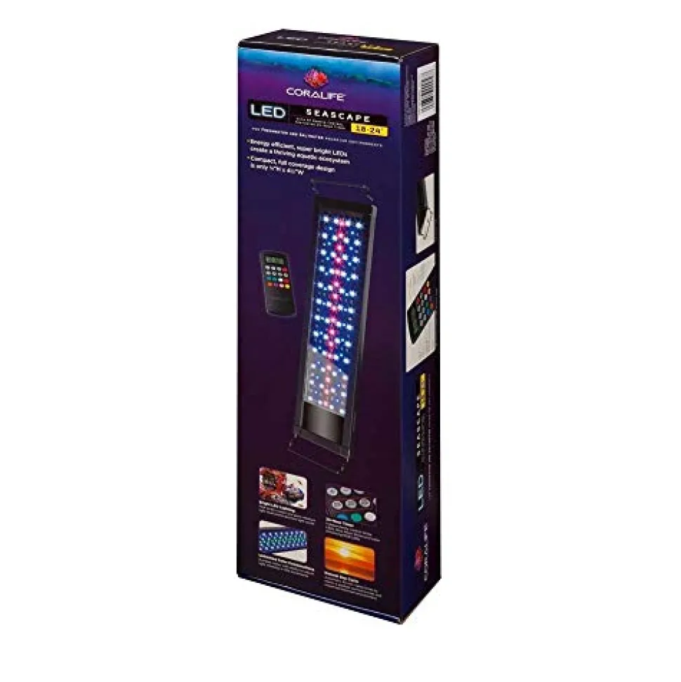 Coralife Seascape LED Aquarium Light Fixture - 18" - 24"