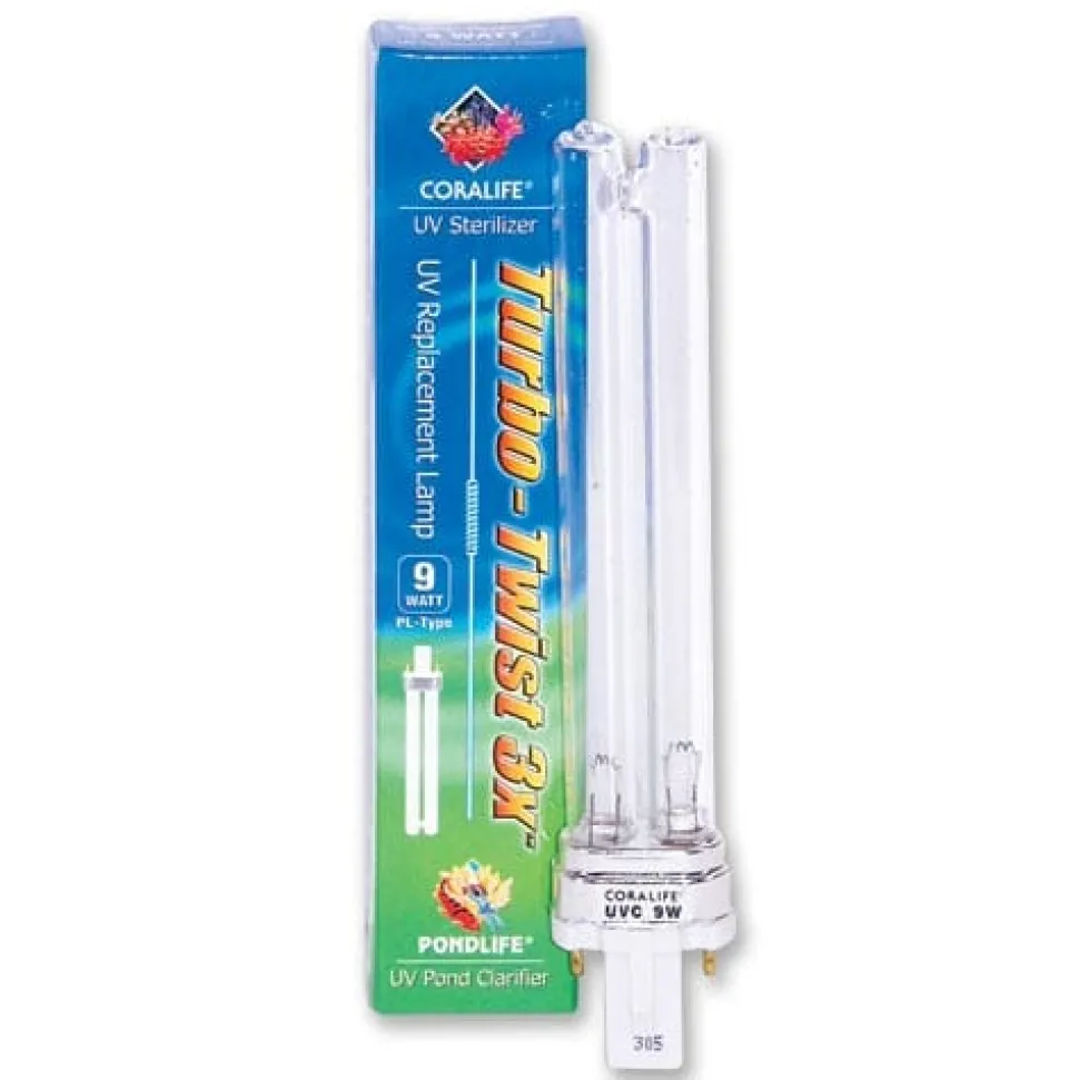 Coralife Turbo-Twist UV Lamp - 9 W