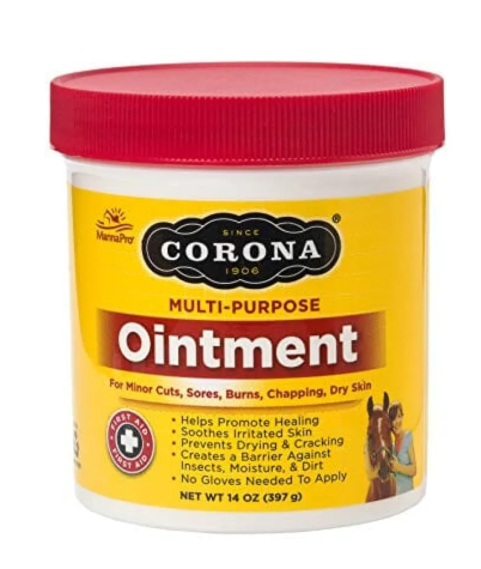 Corona Multi-Purpose Ointment Veterinary Supplies Ointments & Creams - 14 Oz