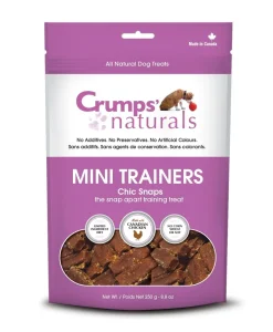 Crumps' Naturals Chic Snaps Dog Hard Chews - 4.2 oz Bag