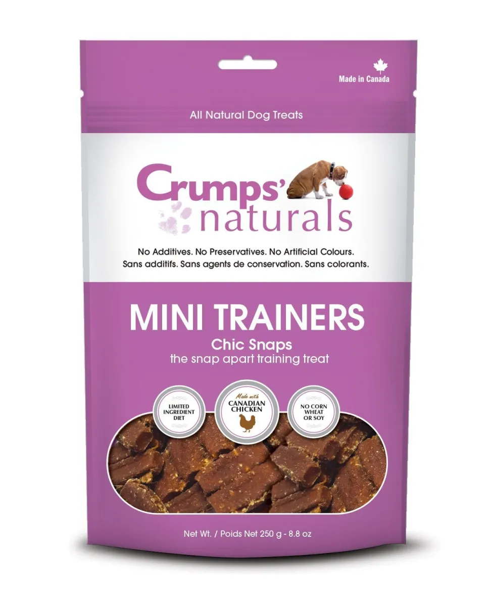 Crumps' Naturals Chic Snaps Dog Hard Chews - 4.2 oz Bag