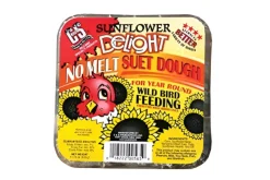 C&S Delight No Melt Suet Dough Wild Bird Food - Sunflower - 11.75 Oz