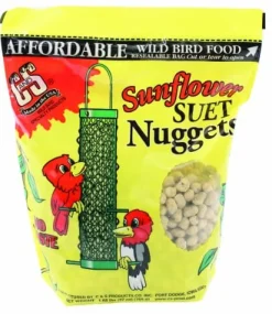 C&S Suet Nuggets Wild Bird Food - Sunflower - 27 Oz