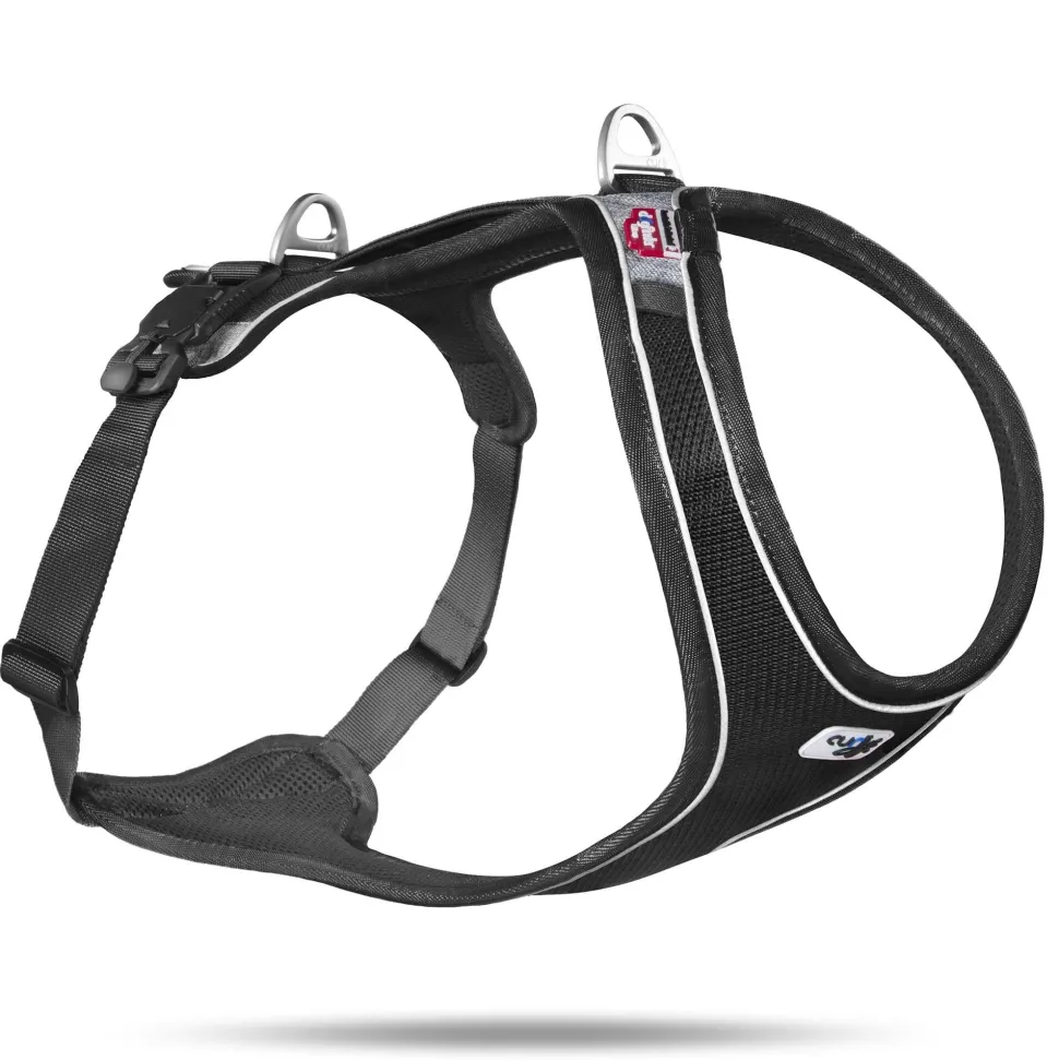 Curli Belka Magnet Dog Harness - Black - Small