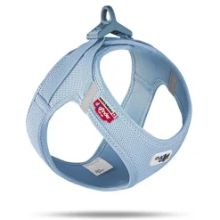 Curli Clasp Mesh Vest Dog Harness - Sky Blue - Large