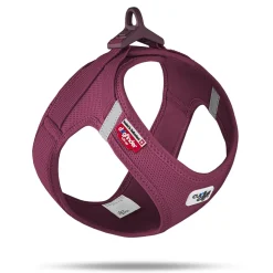 Curli Clasp Mesh Vest Dog Harness - Ruby - Medium