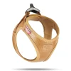 Curli Leather Dog Harness - Brown Extra Small