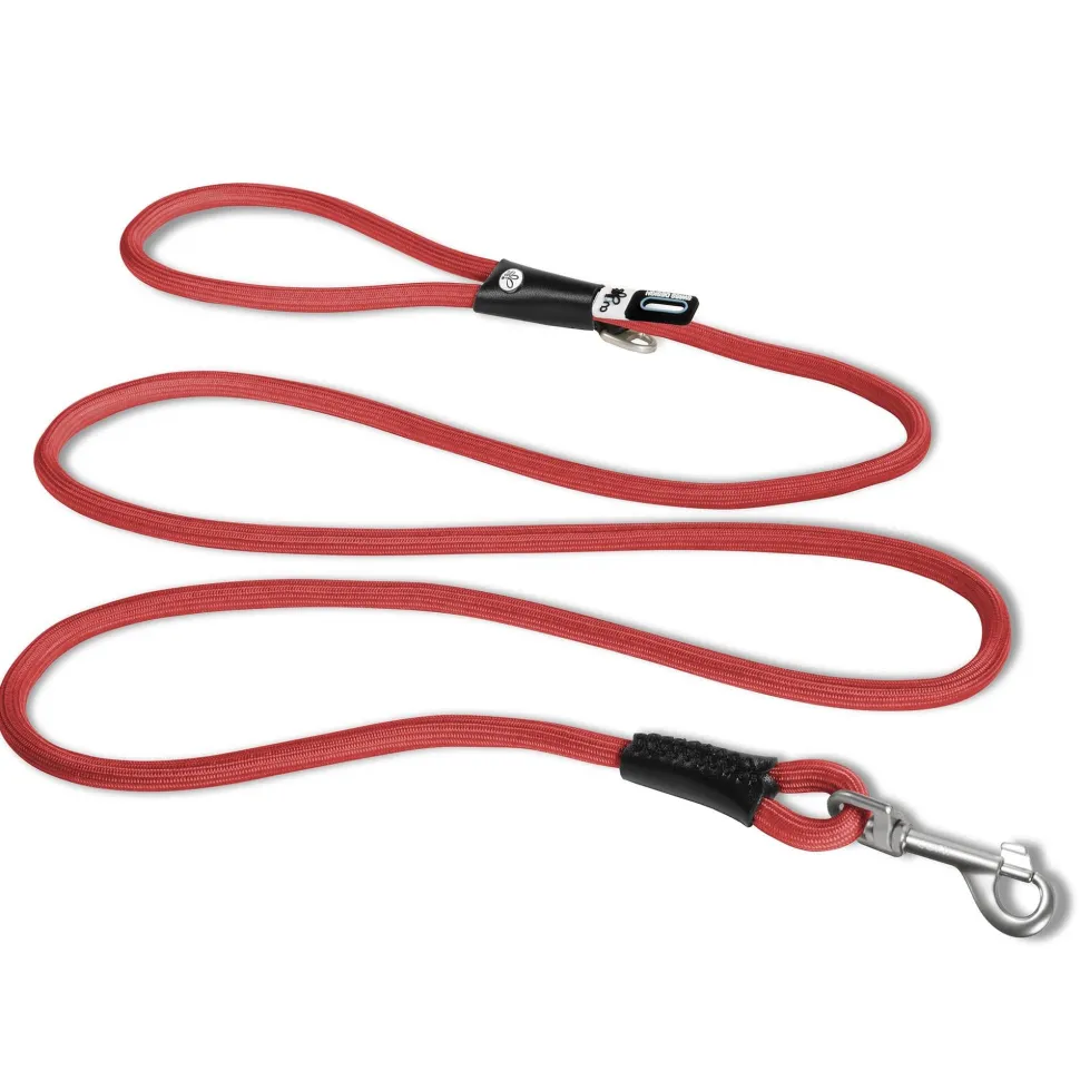 Curli Stretch Comfort Dog Leash - Red - Large