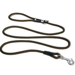 Curli Stretch Comfort Dog Leash - Brown - Large