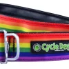 Cycle Dog Earth-Friendly Fatty Dog Collar - Pride - Large