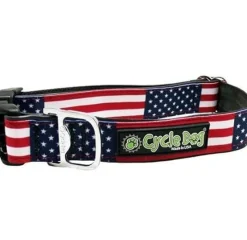 Cycle Dog Earth-Friendly Fatty Dog Collar - USA Pattern - Large