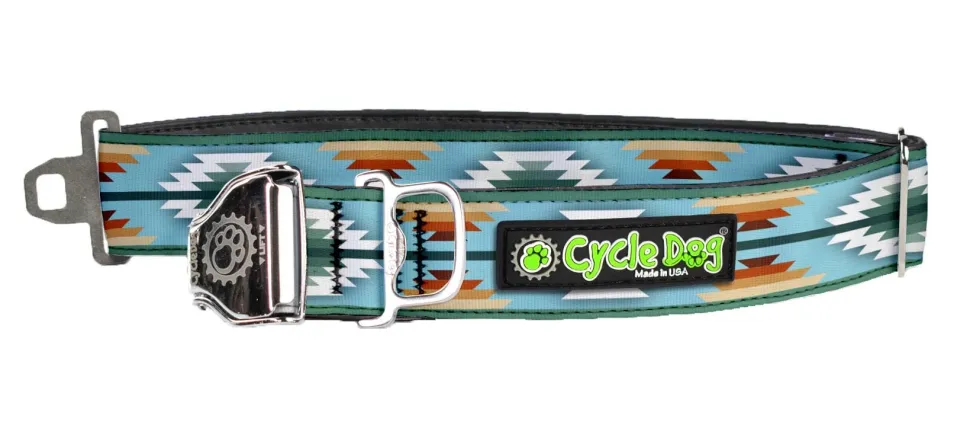 Cycle Dog Earth-Friendly Fatty Dog Collar - Campfire Blanket - Large