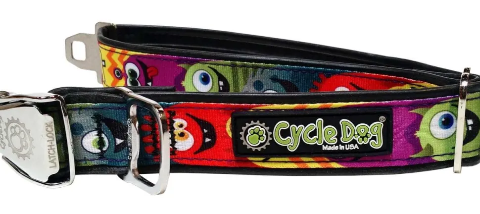 Cycle Dog Regular Earth-Friendly Dog Collar - Monster - Medium