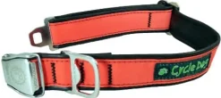 Cycle Dog Regular Earth-Friendly Dog Collar - Orange - Medium