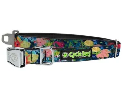 Cycle Dog Regular Earth-Friendly Dog Collar - Water Lily - Medium