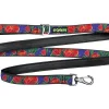 Cycle Dog Regular Earth-Friendly Dog Leash - Red Tulip - 6' Feet