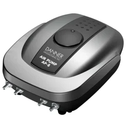 Danner Oxy-Flow AP-8 Low Volume Aquarium Air Pump - Grey